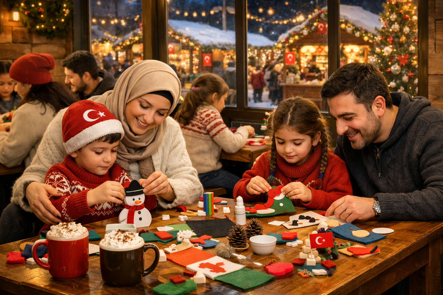 Kis mevsiminde kapali mekanda aile etkinligi